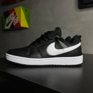 Nike Court Vision Low - Black White